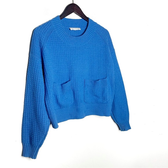 Everlane ReCashmere Belgian Waffle Pocket Pullover - Picture 6 of 11